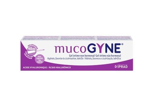 Mucogyne non hormonal intimate vaginal gel 40ml hyaluronic acid hydration sensitive care