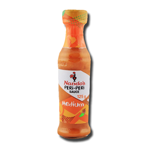 Nando’s PERi-PERi Medium Sauce 125ml balanced chilli condiment cooking sauce marinade South African Products
