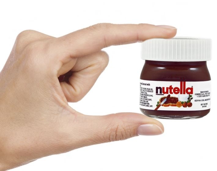 Nutella mini jars 25g x64 hazelnut chocolate spread portion jars bulk Nutella catering pack