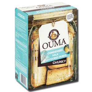 Ouma Rusks Condensed Milk 500g – South African chunky rusks, sweet flavour, tea and coffee biscuit – Biscuits and Rusks – South African Products