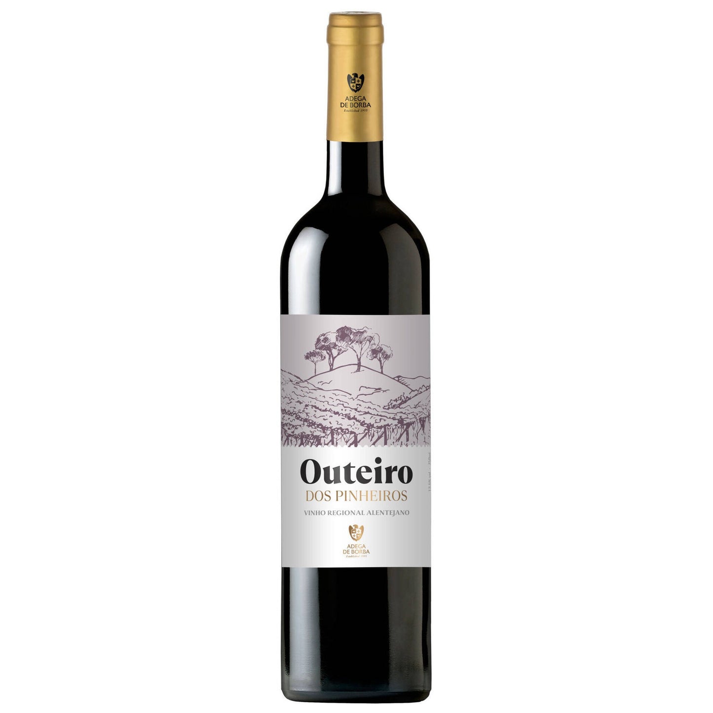 Outeiro dos Pinheiros Alentejano Red Wine 750ml 13.5 percent ABV Portuguese red wine smooth everyday wine