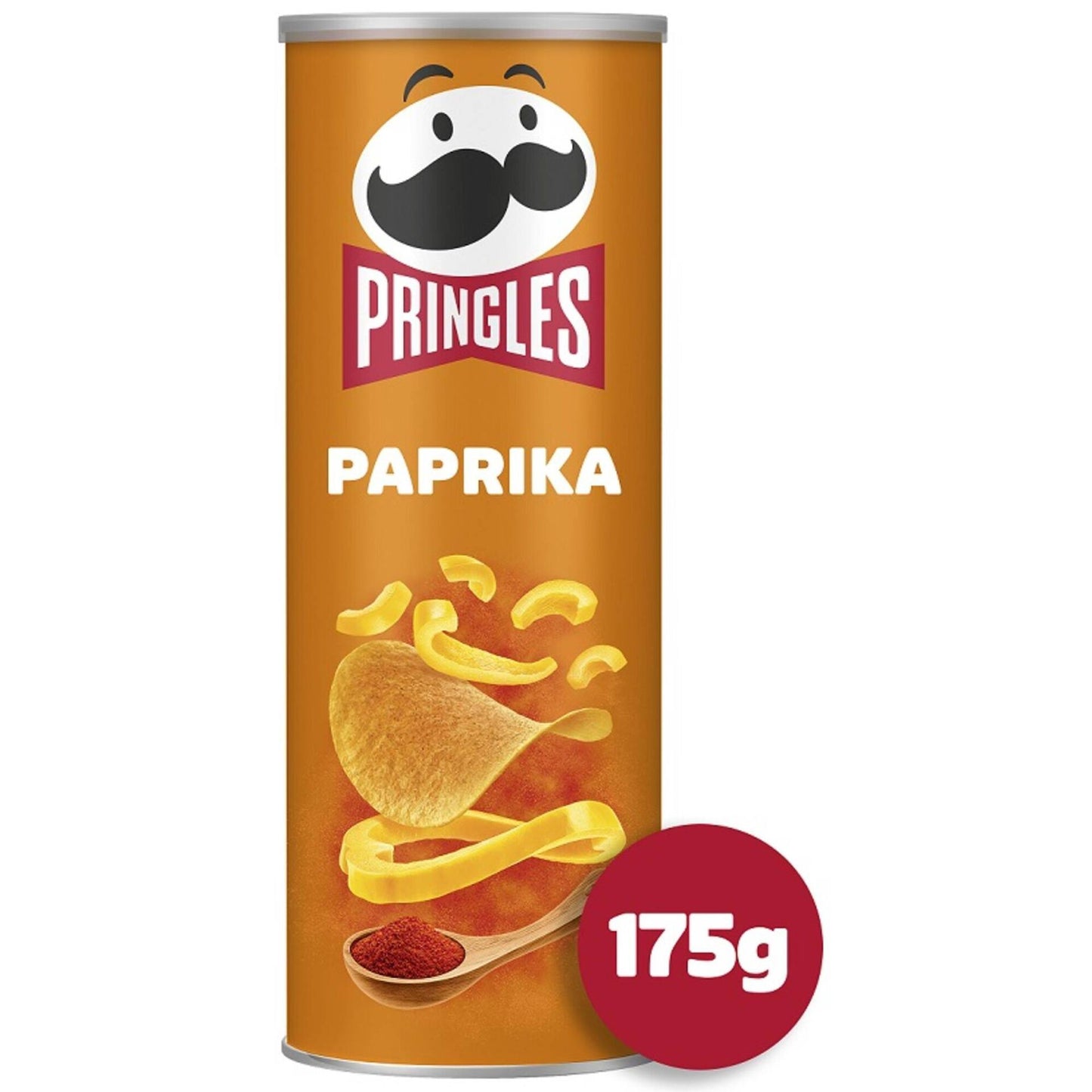 Pringles Paprika 175g Smoky Stacked Crisps Chips and Pop Corn South African Products