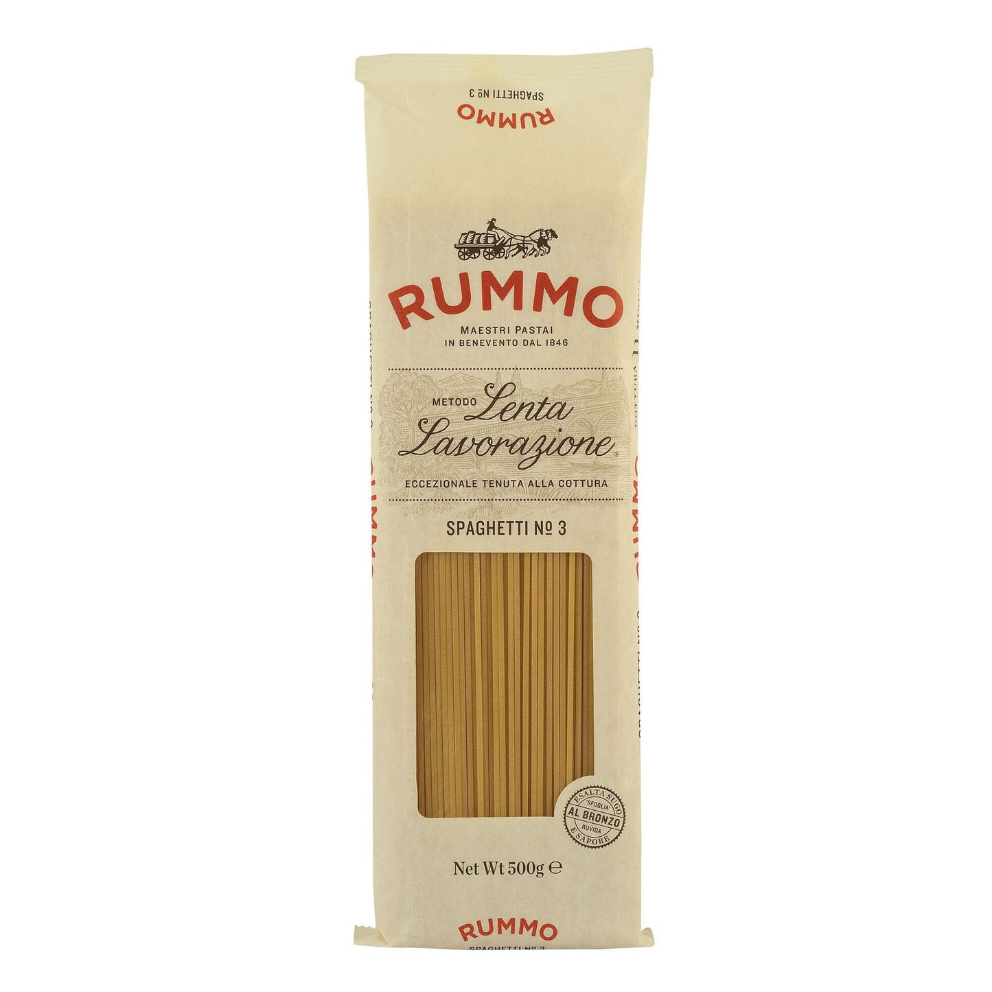 Rummo spaghetti pasta 500g Italian durum wheat spaghetti premium pantry pasta family meals authentic pasta