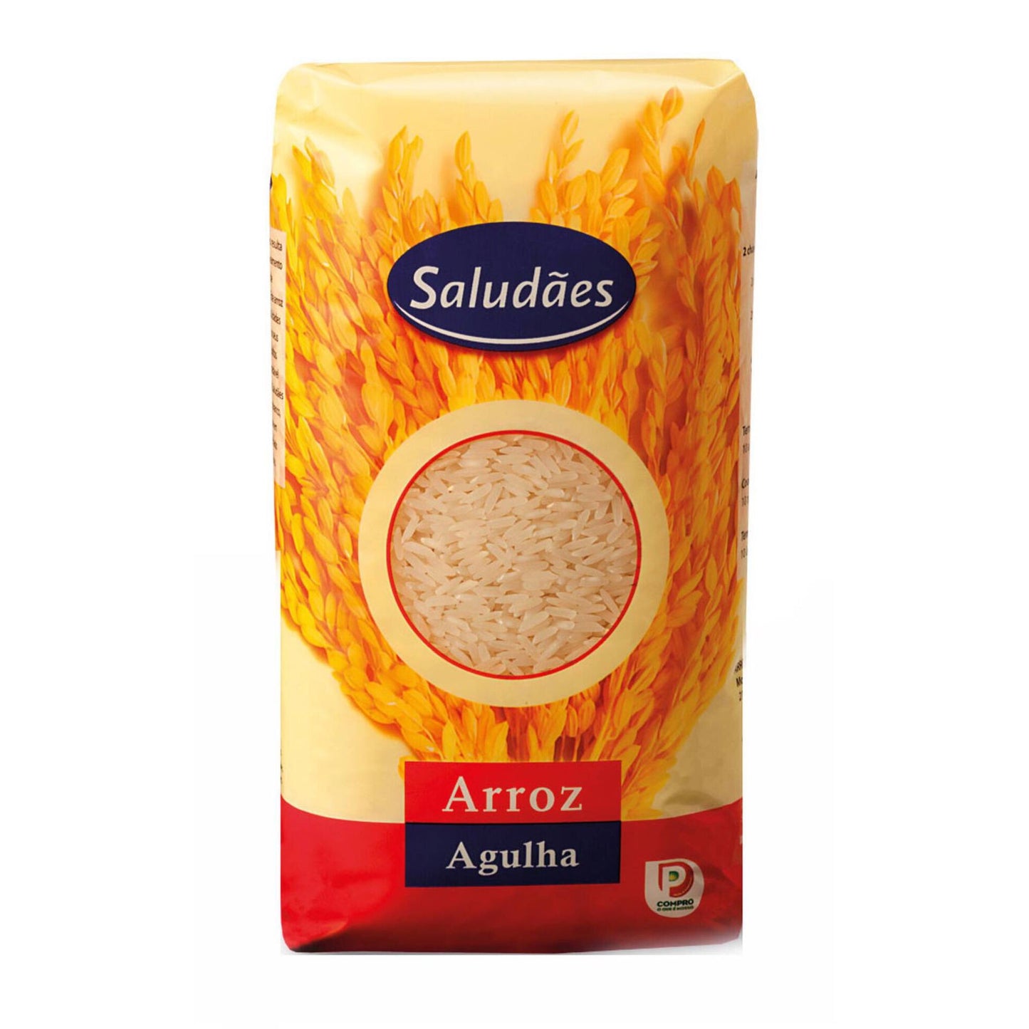 Saudades Agulha Rice 1kg premium portuguese long grain rice pantry essentials rice and grains traditional cooking