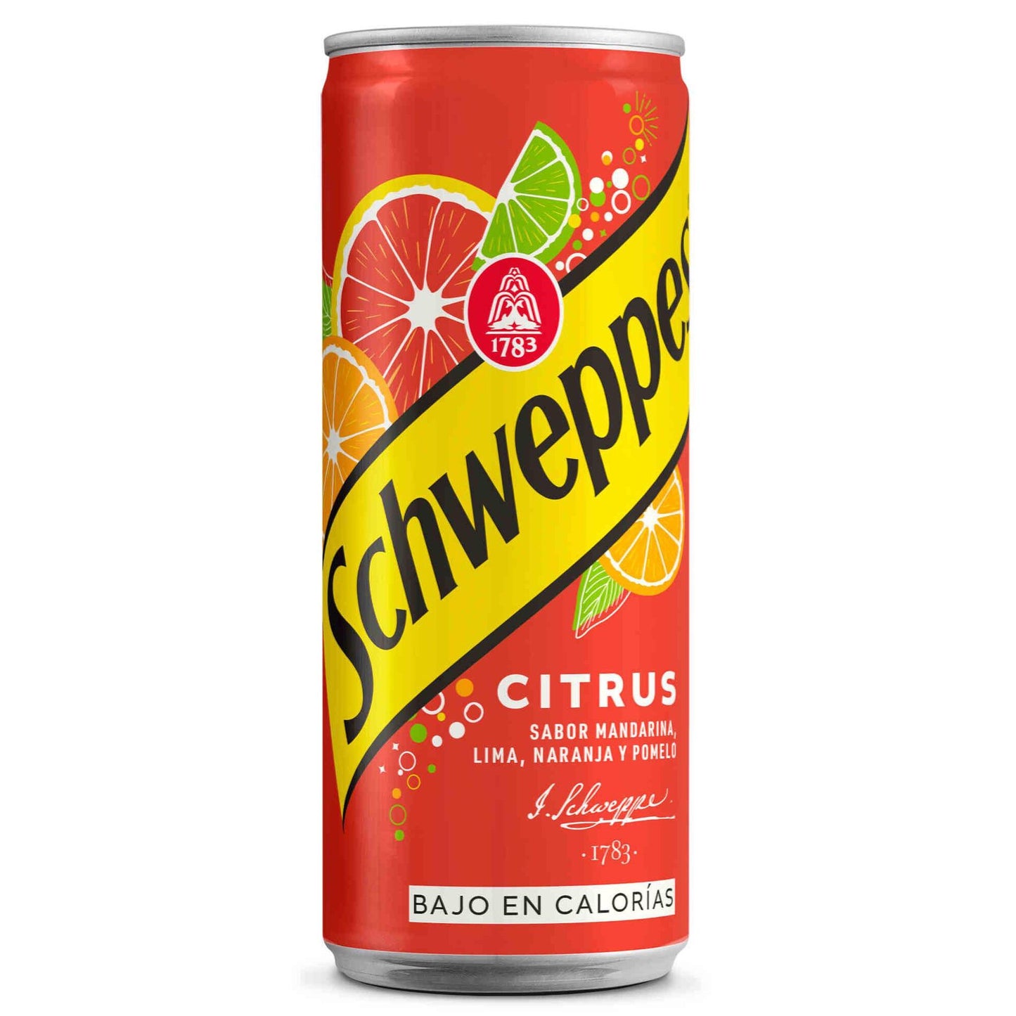 Schweppes Citrus Zero Carbonated Soft Drink 330ml sugar free fizzy citrus soda can