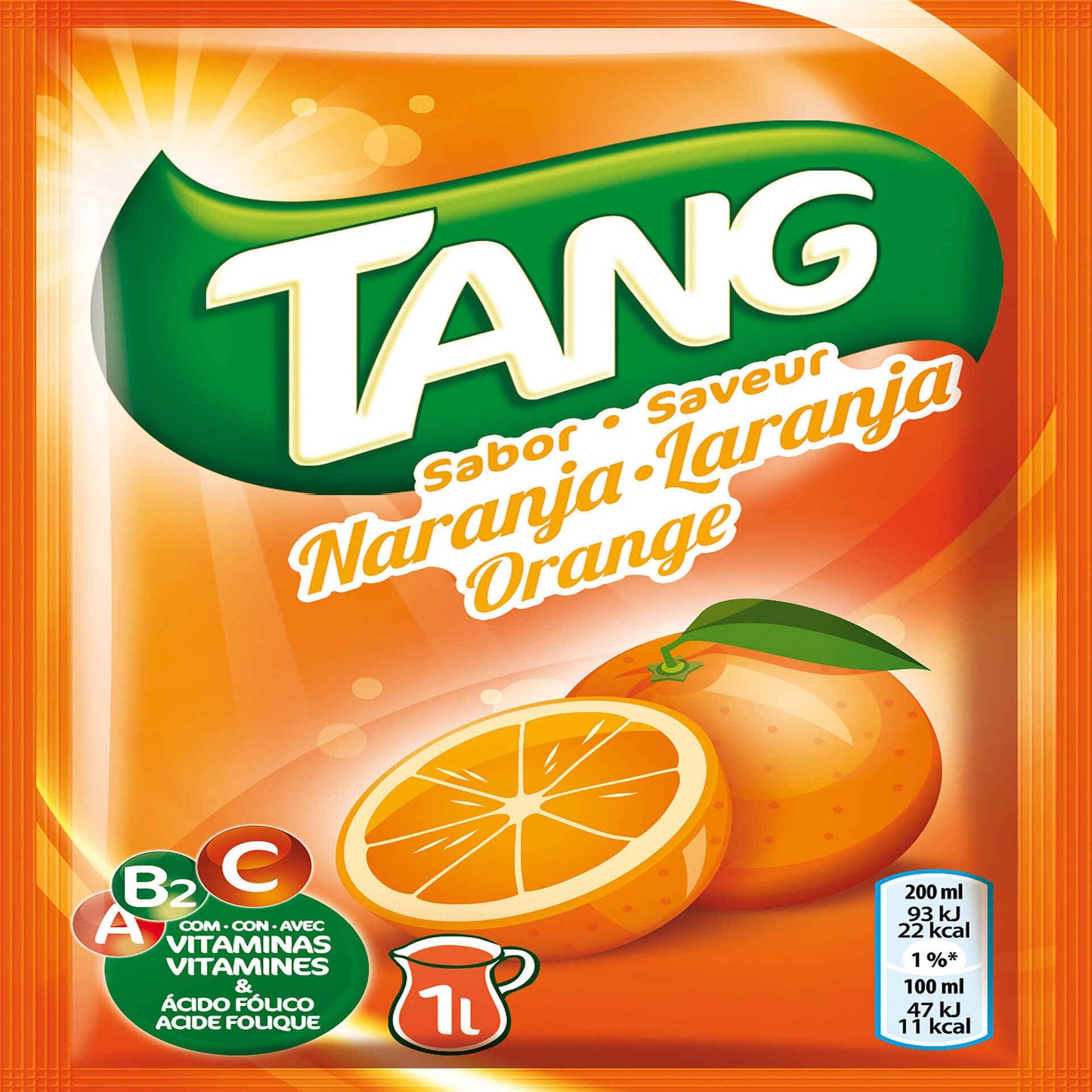 Tang Orange Powdered Drink Mix 30g instant citrus drink powder sachet