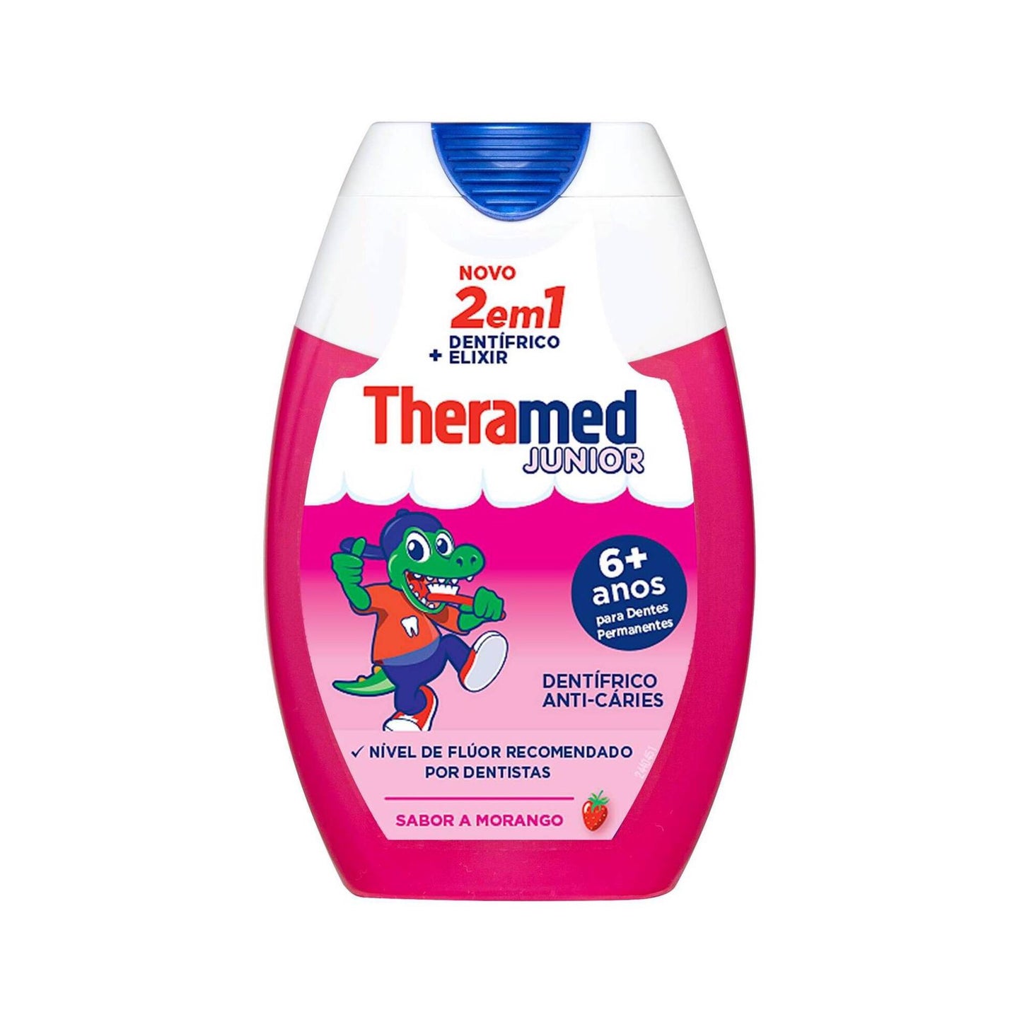 Theramed junior toothpaste and mouthwash 6 plus years 75ml fluoride kids toothpaste oral care