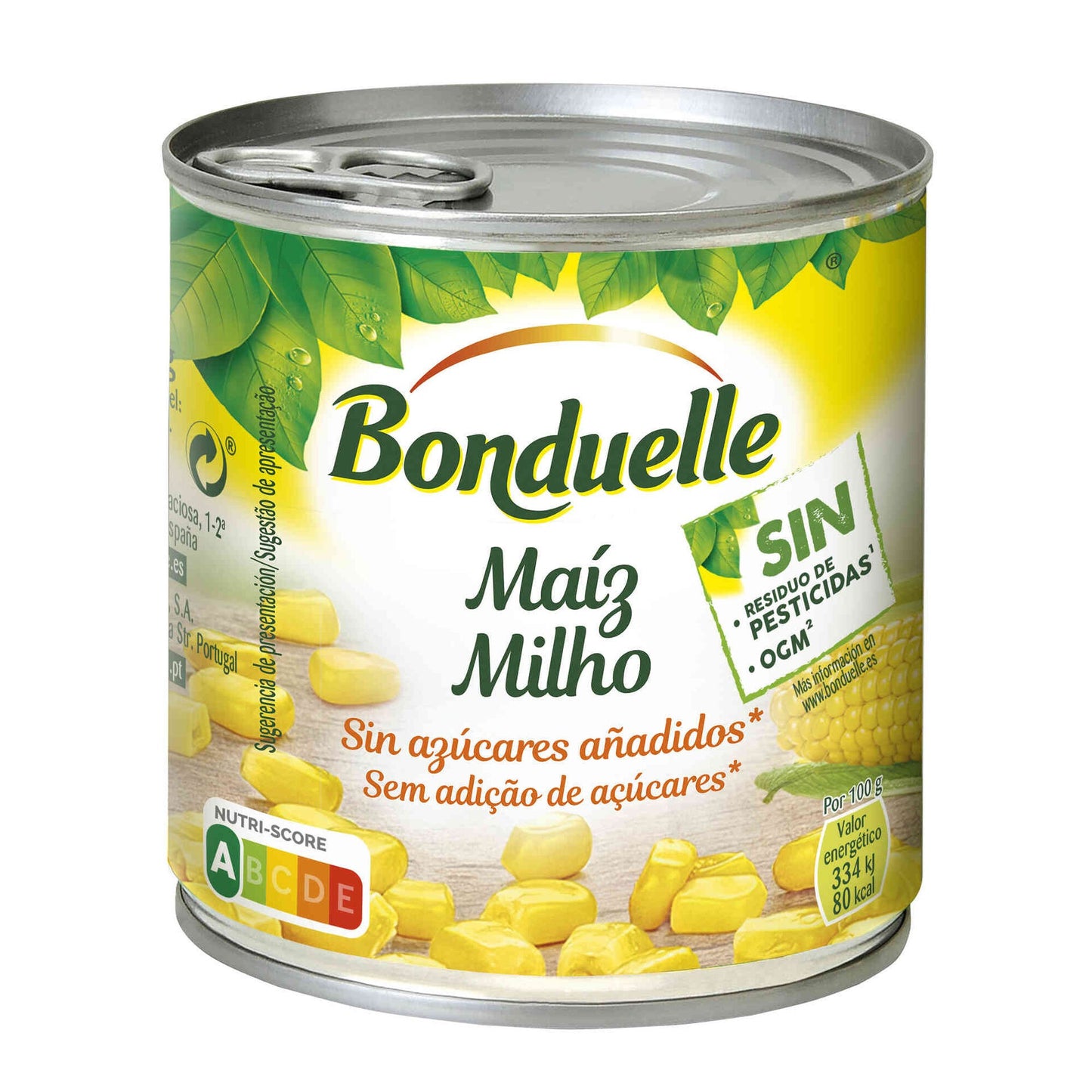 bonduelle sweet corn 300g gluten free canned sweetcorn no added sugar premium pantry vegetables