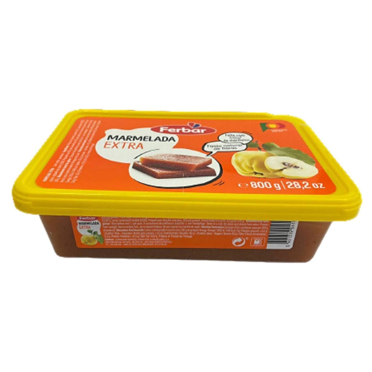 ferbar marmelada 800 g portuguese quince paste large family size fruit spread