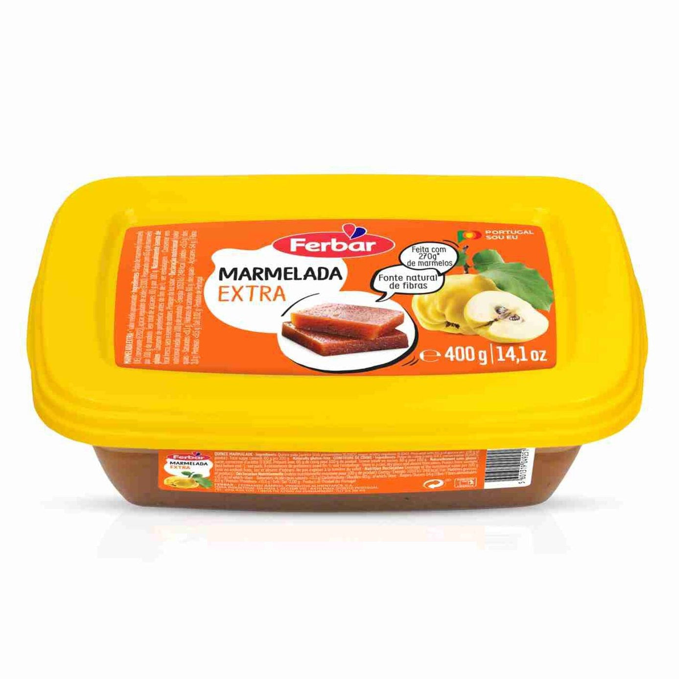 ferbar marmelada extra 400 g portuguese quince paste gourmet pantry