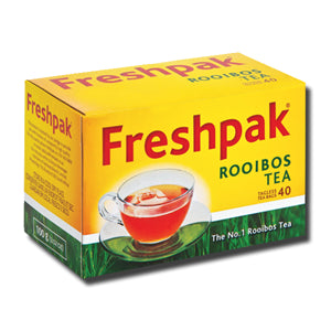 freshpak rooibos tea 40 bags 100 g south african herbal caffeine free tea winter warm drink