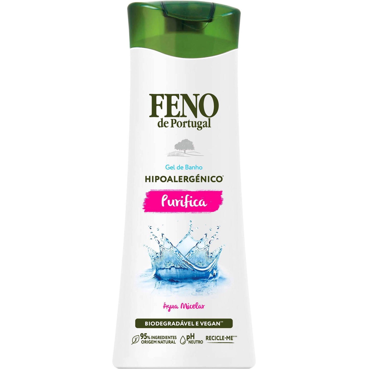 hypoallergenic micellar water and hay shower cream 650ml sensitive skin body wash gentle purifying bath care