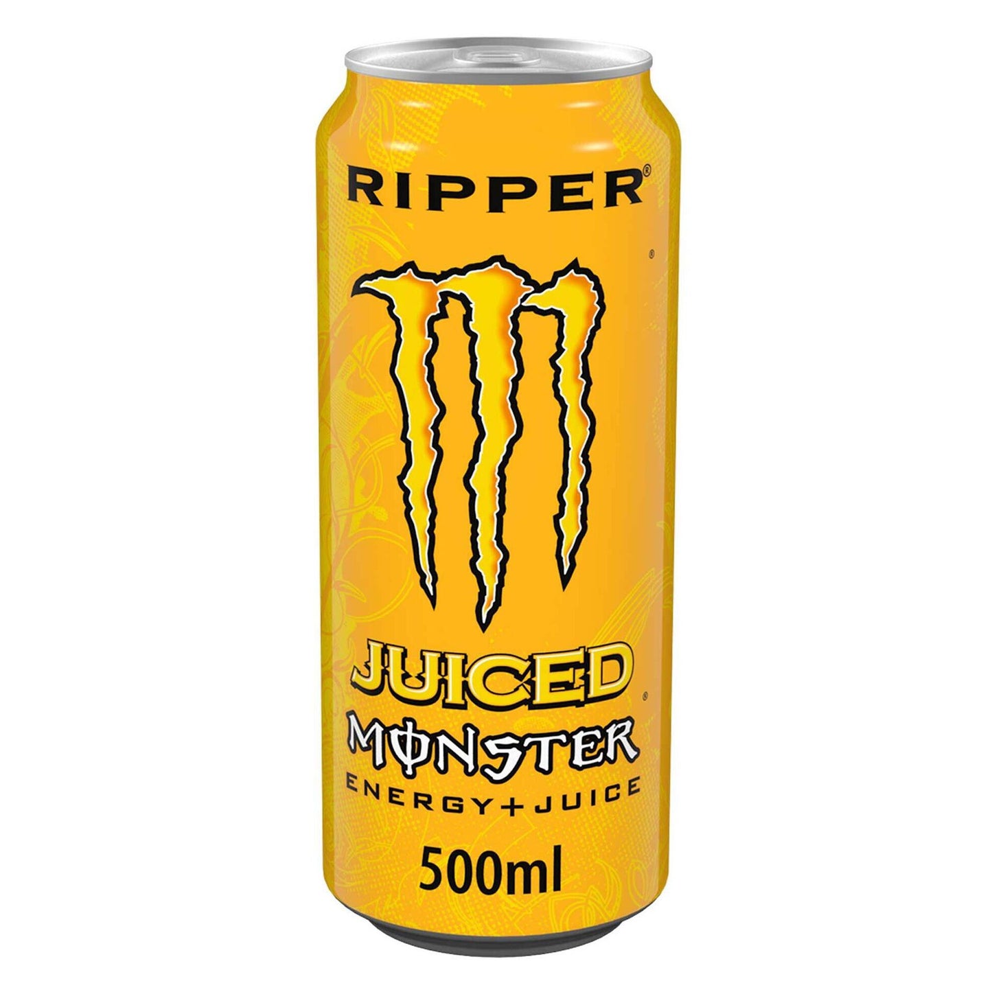 monster juiced ripper 500ml energy drink tropical citrus flavour can