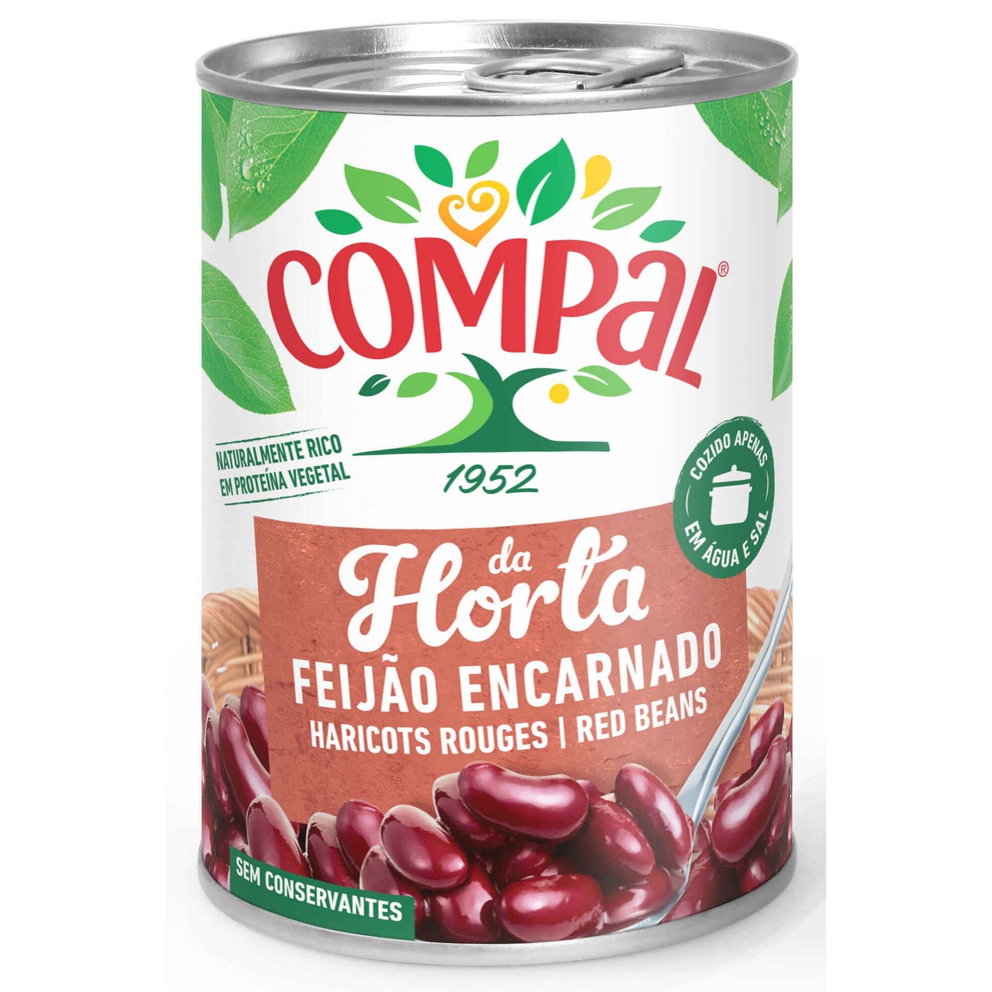 portuguese red beans feijao vermelho 410g compal da horta canned red beans pantry legumes