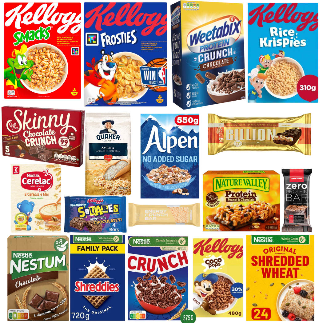 Cereals, Granola & Energy Bars