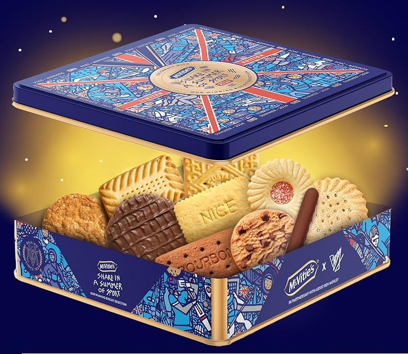 McVities Cookie Assortment Tin 313g