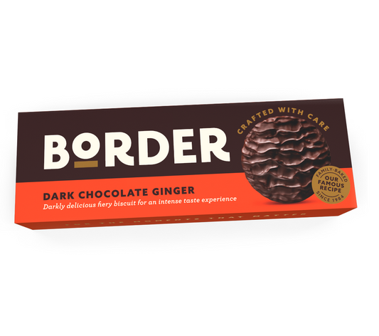 Border Dark Chocolate Gingers 150g