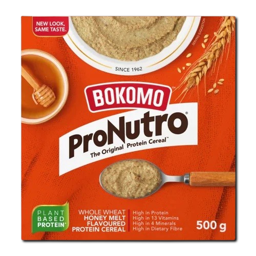 Pronutro Whole Wheat Honey Melt High Protein Cereal 500g