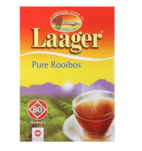 Laager Pure Rooibos 80 Saquinhos de Chá