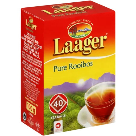 Laager Pure Rooibos 40 Saquinhos de Chá