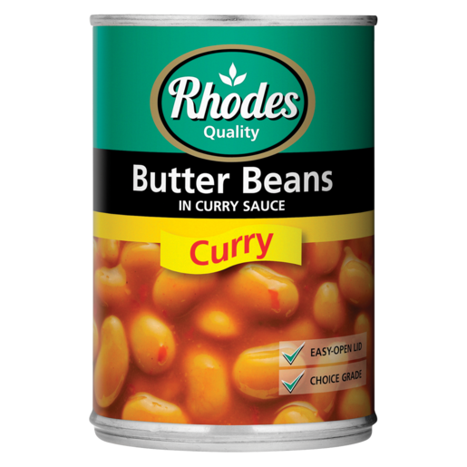 Butter Beans in Curry Rhodes 400g