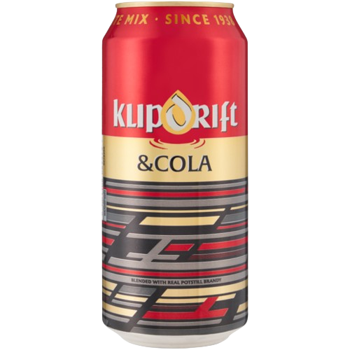 Klipdrift and Cola 440ml