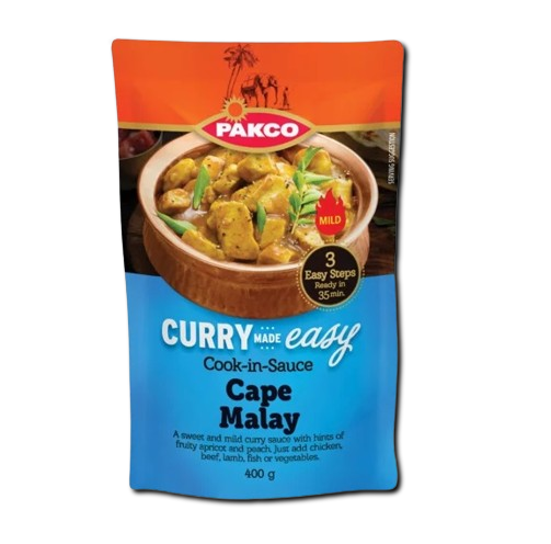 Molho de Curry Malaio Pakco Cape 400g