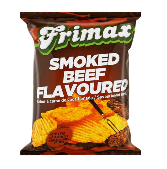 Frimax Smoked Beef Flavored Potato Chips Bag 125g BB.18.05.24