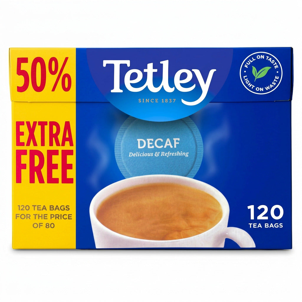 Tetley 120 Decaf