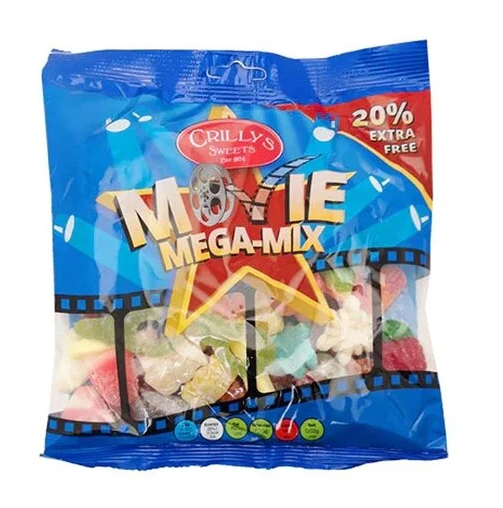 Movie Mega Mix 250g Crillys