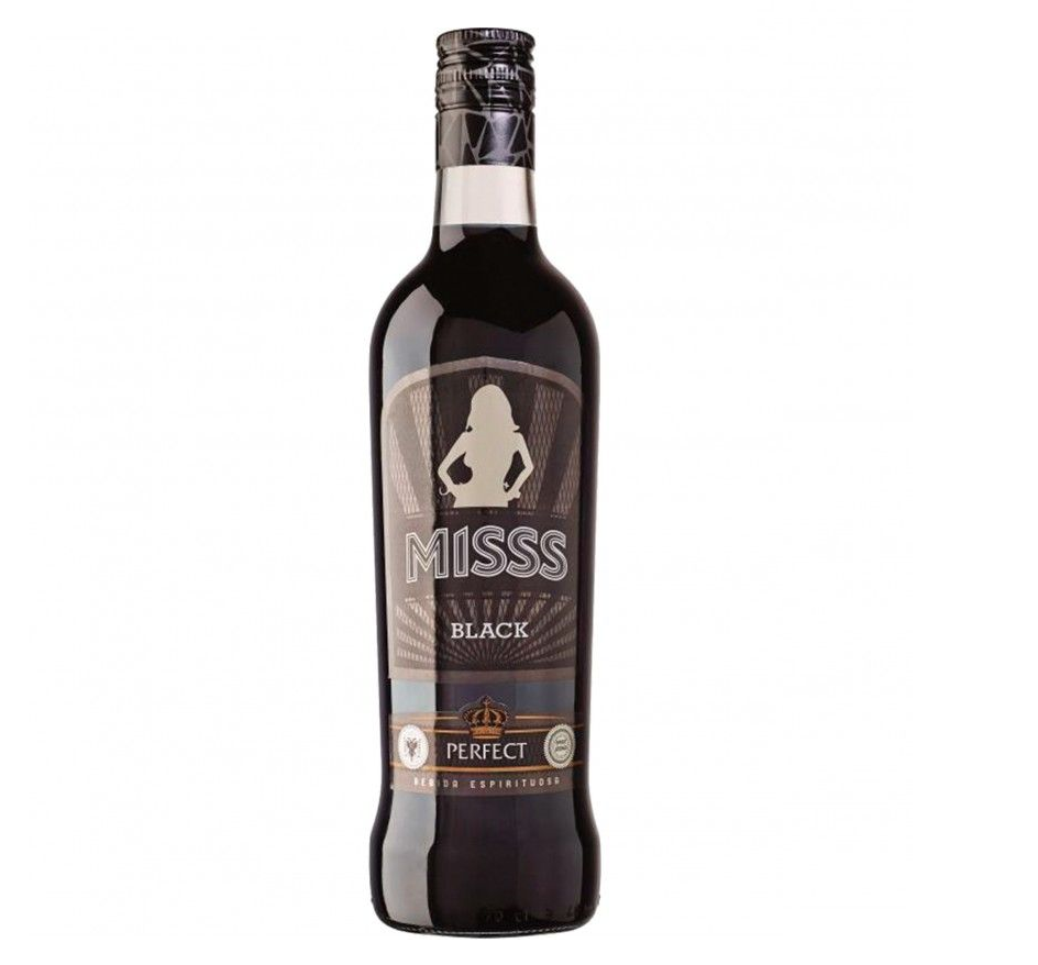 Vodka Miss Black 700 ml 20 % alcohol