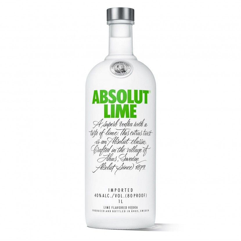 Absolut Lime Vodka 700ml 40%Alc