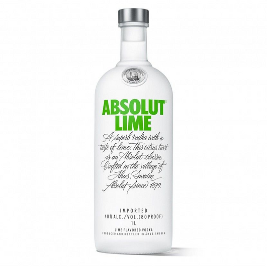 Absolut Lime Vodka 700ml 40%Alc