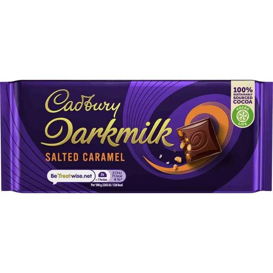 Cadburys Darkmilk Salted Caramel 85g