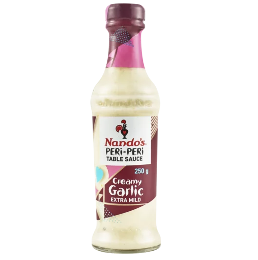 Nando's Creamy Garlic Extra Mild Peri-Peri Sauce 250ml