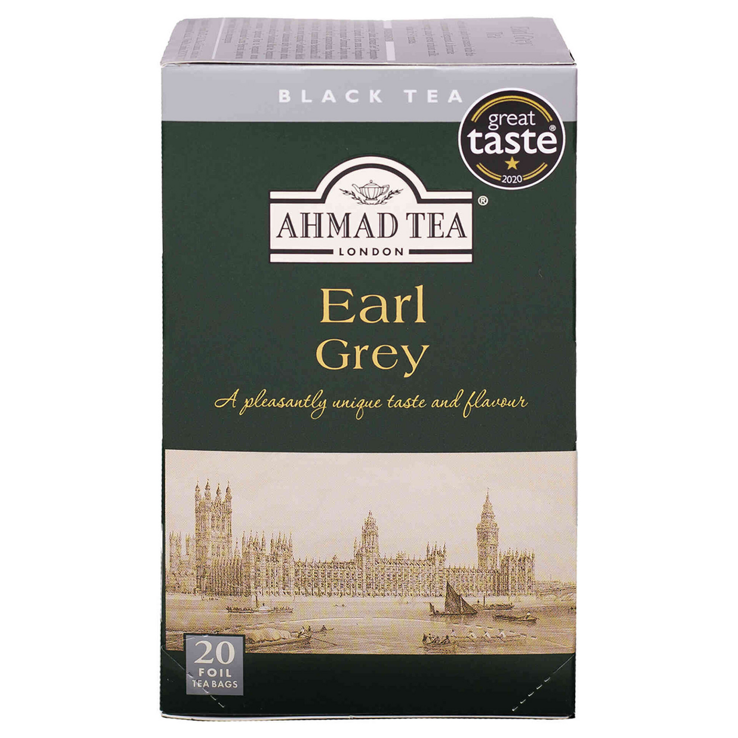 Earl Grey Tea Bags Ahmad pack of 20 units