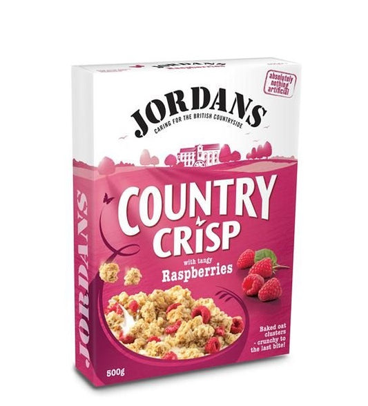 Jordans Country Crisp Raspberry 500g