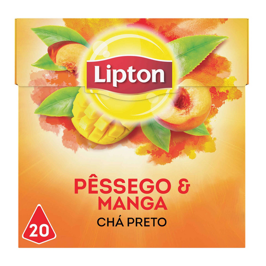 Peach and Mango Pyramid Bags Lipton 20 units