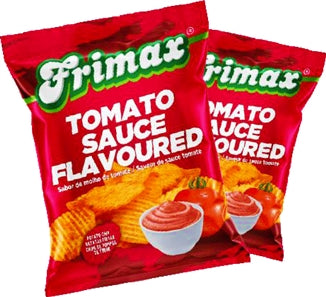 Frimax Tomato Sauce Flavoured Chips 125g BB 19.04.2024