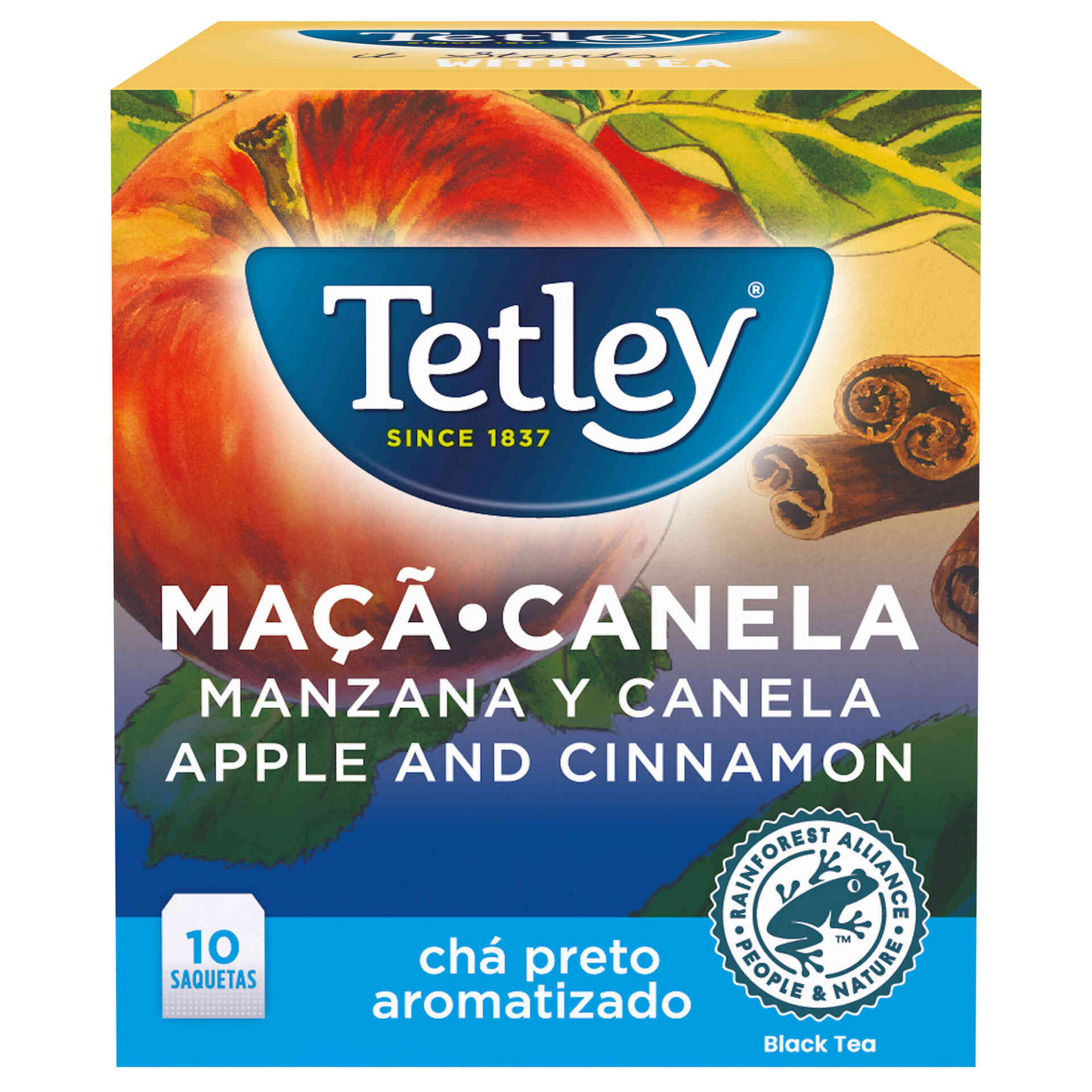 Bolsitas de té Tetley para una taza, paquete de 72