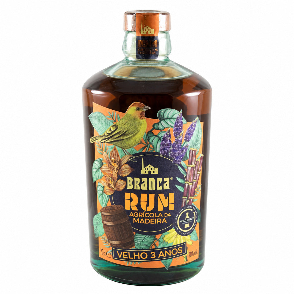 Rum Agrícola da Madeira Branca Velho 3 Years Old 700ml 40% ABV