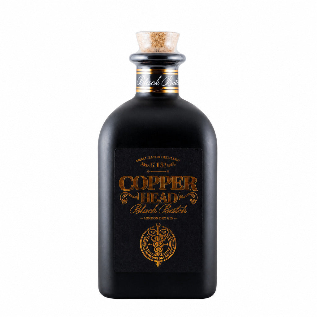 Copperhead Black Batch London Dry Gin 500ml 42% ABV