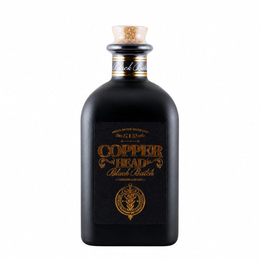 Copperhead Black Batch London Dry Gin 500ml 42% ABV