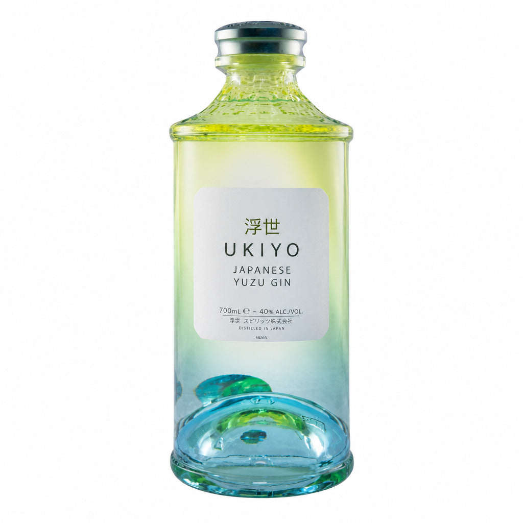 Ukiyo Japanese Yuzu Citrus Gin 700ml 40% ABV