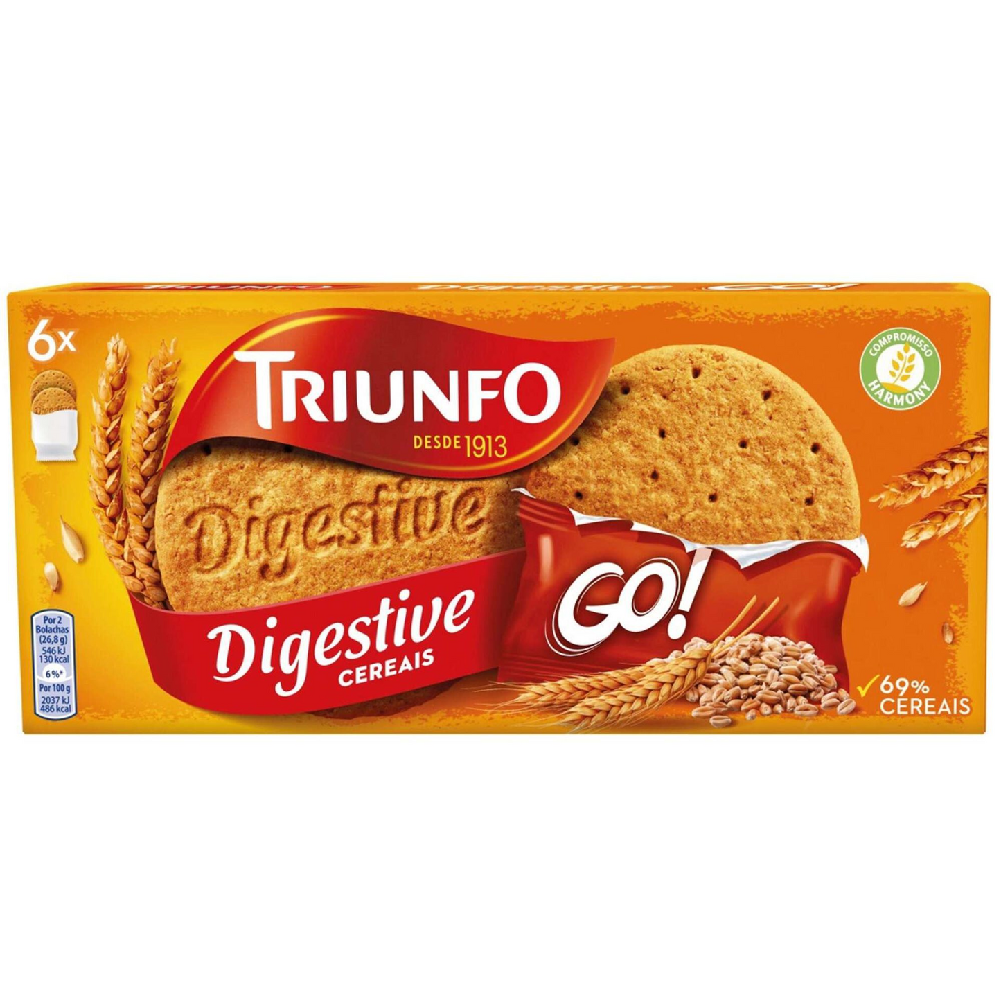 Digestive Biscuits Triunfo 160g