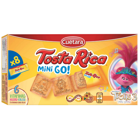 Mini Go Rich Toast Cuetara 240g