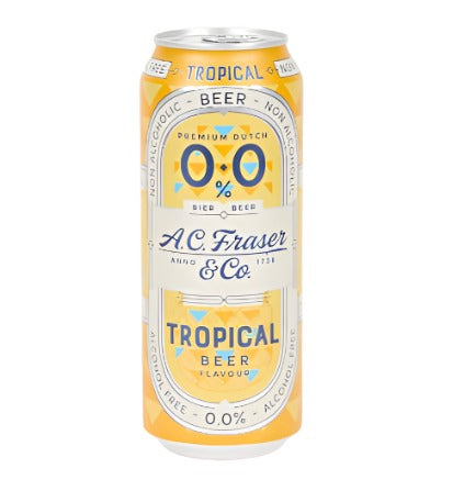 Tropical Beer AC Fraser & Co 0.0% 500ml