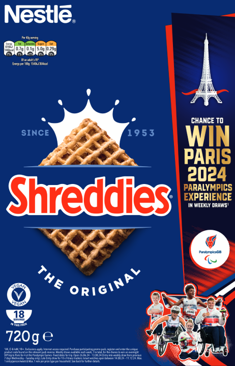 Nestle Shreddies Original Cereal 720g XXL