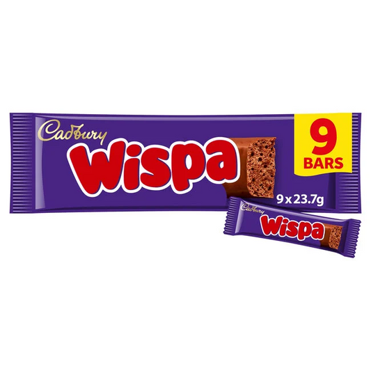 Wispa 9 Units 213g Cadburys