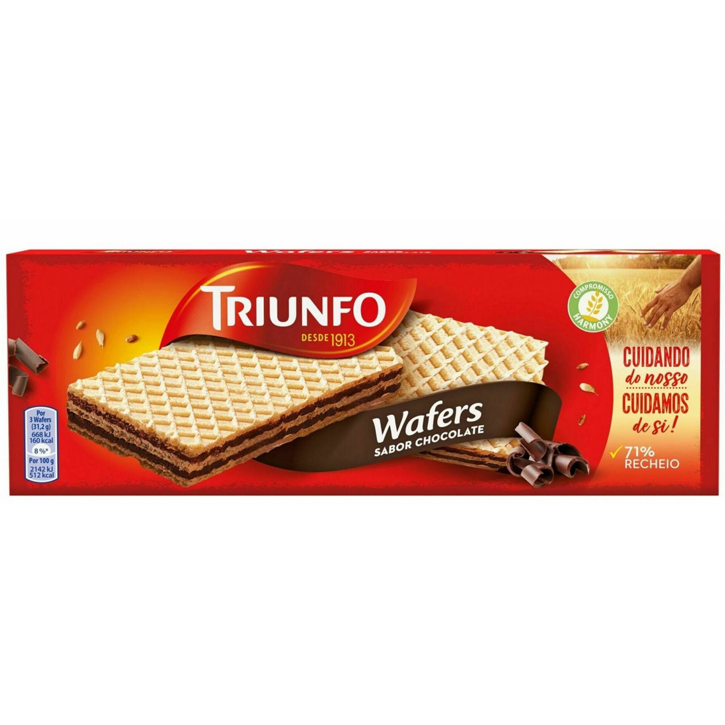 Wafers with Chocolate Filling Triumph 146g